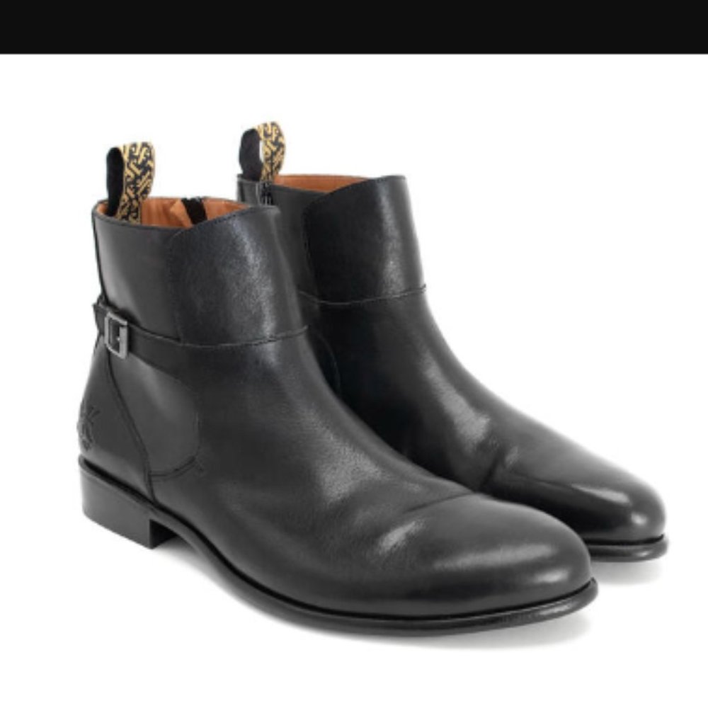 John Fluevog Northampton Upton Ankle Boot All Leather, Handmade BRAND NEW M9=W10
